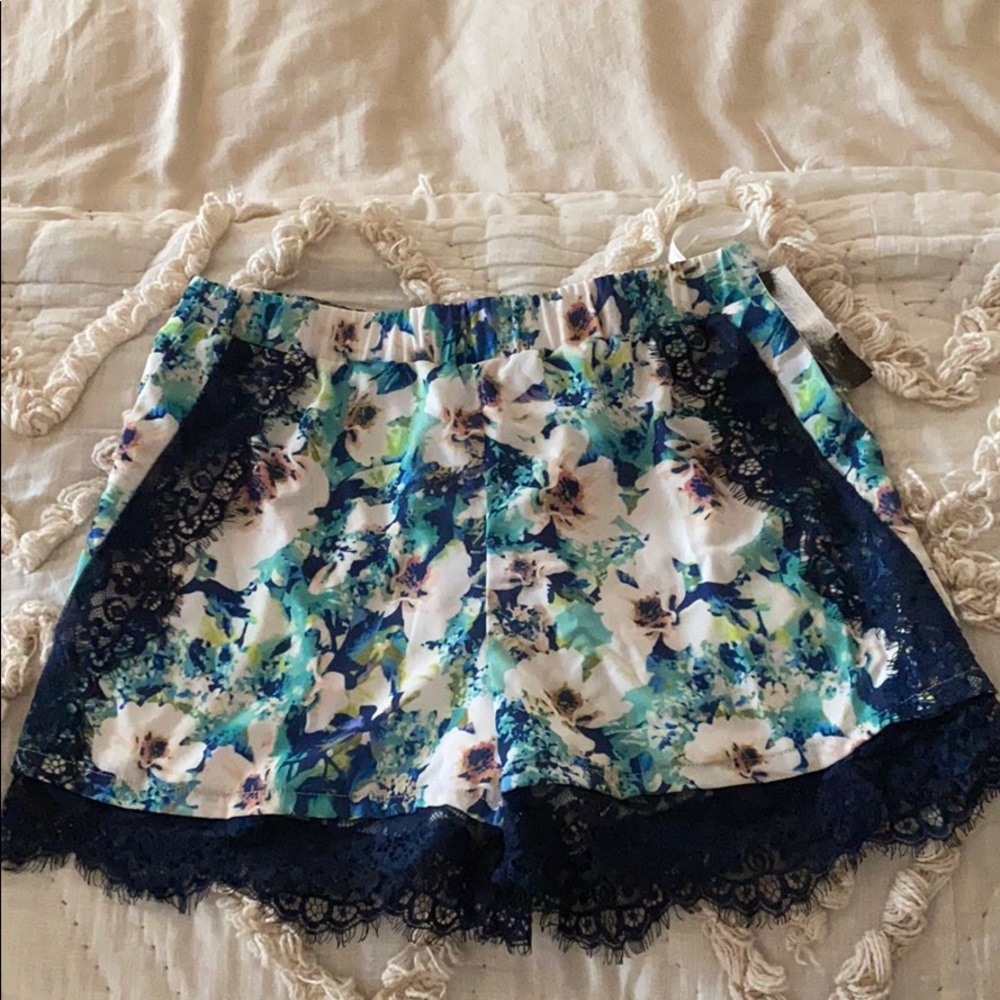 Floral shorts